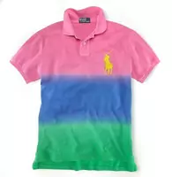 polo t-shirt nouveau hommes pas cher rose bleu vert l,xl